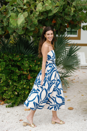 Dress Forum Tube Top Midi Dress