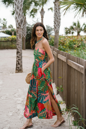 Dress Forum Strapless Ruched Maxi Dress