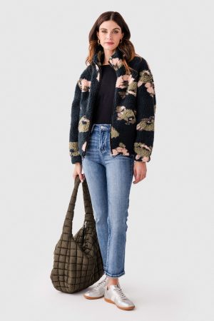 RD Style Whistler Sherpa Zip Front Jacket