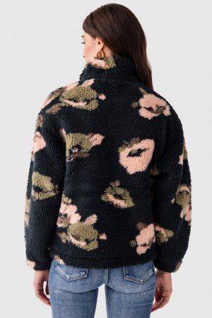 RD Style Whistler Sherpa Zip Front Jacket