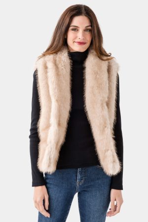Dress Forum Faux Fur Vest