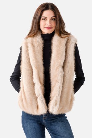 Dress Forum Faux Fur Vest