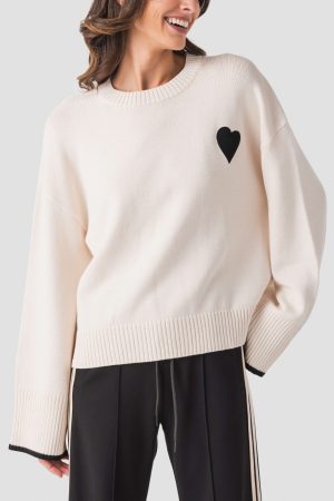 Elan Heart Sweater