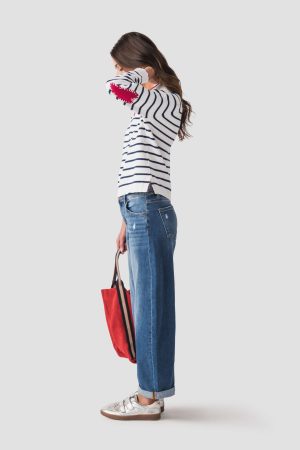 Pink Pineapple Heart Patch 1/2 Zip