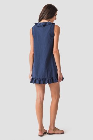 Raisonnel Ruffle Sleeveless Dress