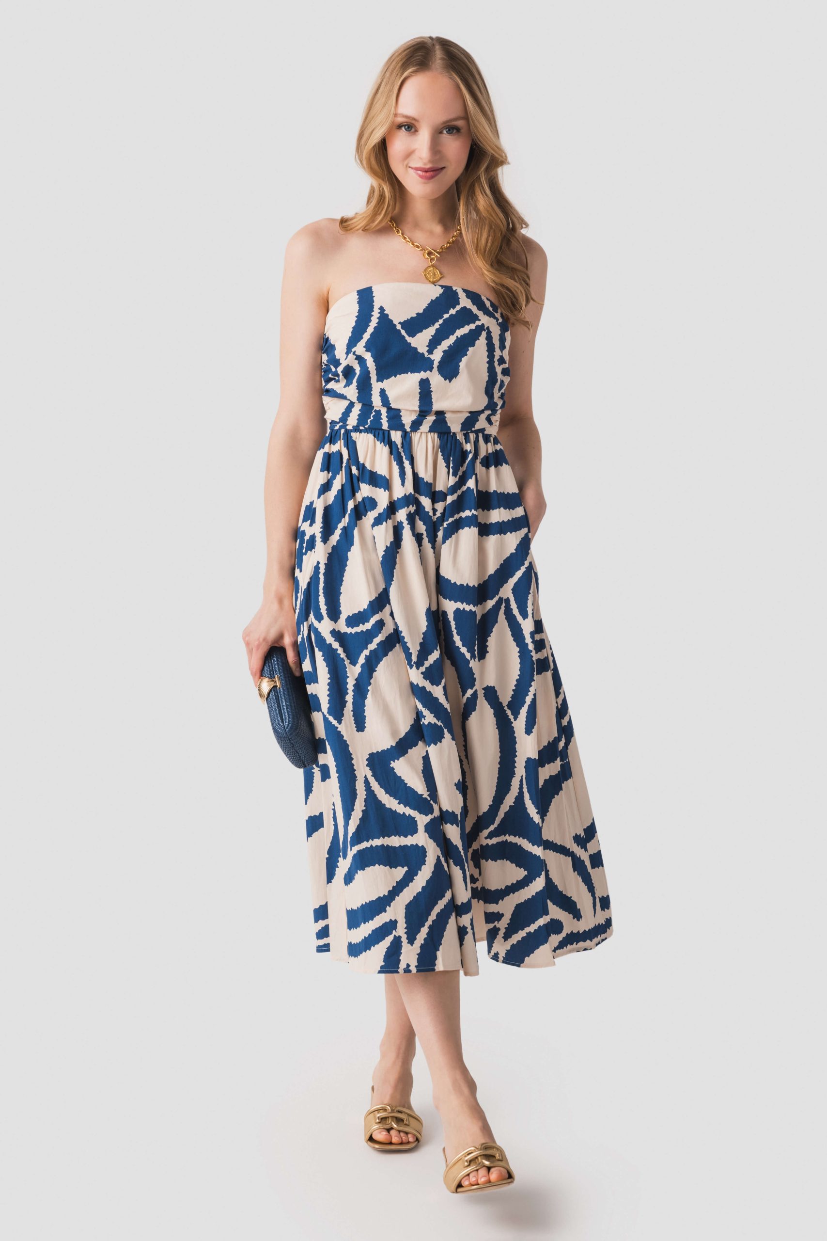 Dress Forum Tube Top Midi Dress - Image 3