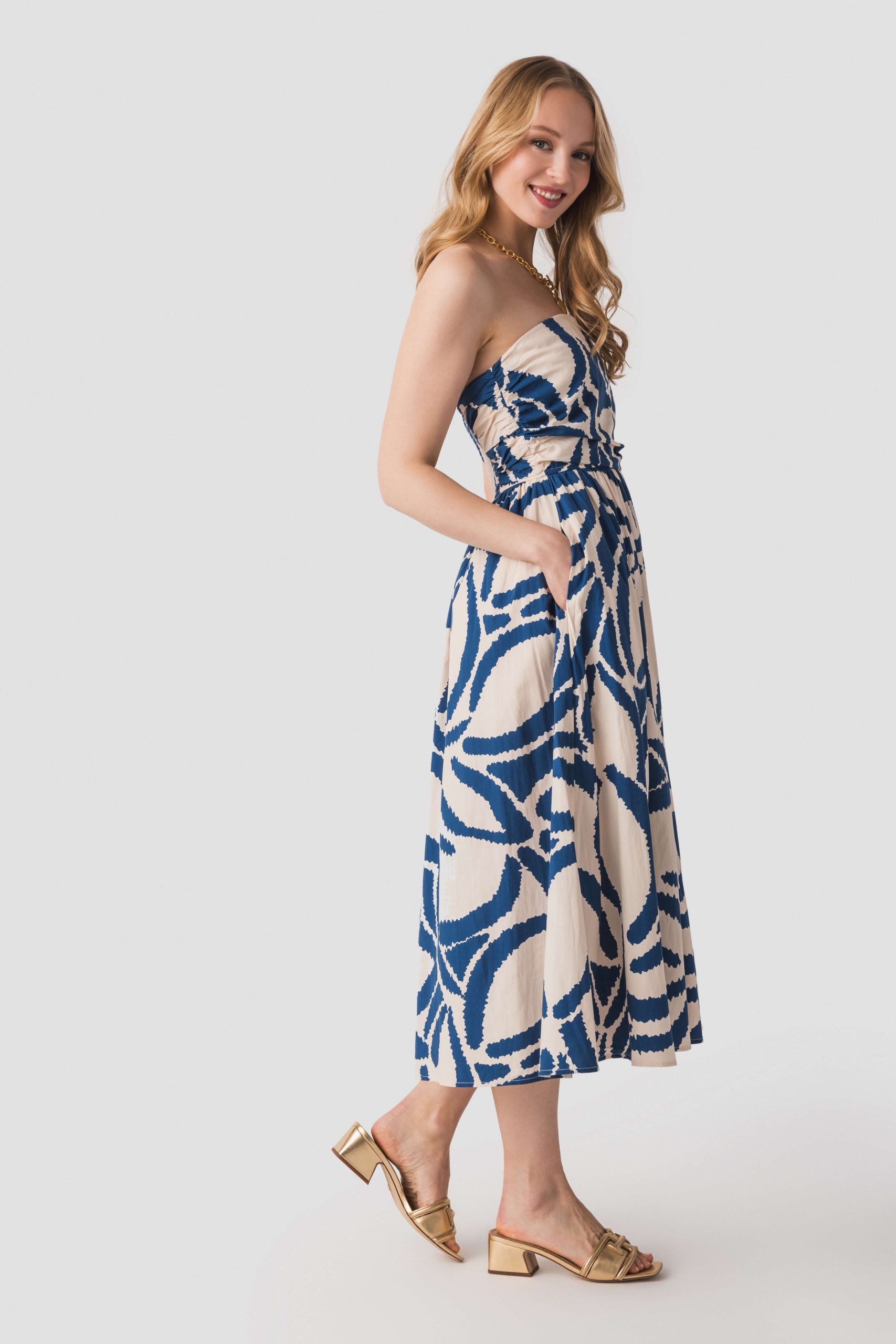 Dress Forum Tube Top Midi Dress - Image 8