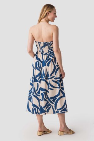 Dress Forum Tube Top Midi Dress