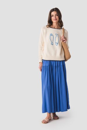 Pink Pineapple Sardine Sweater