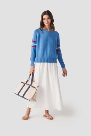 Pink Pineapple Lobster Campus Sweater